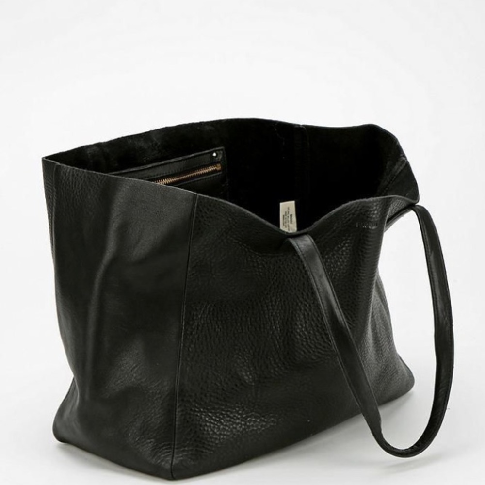 Baggu Oversized Leather Tote